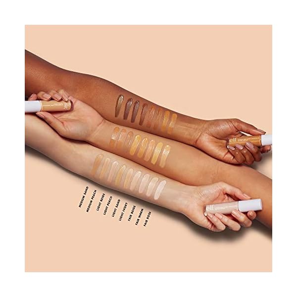 elf-Hydrating-Camo-Concealer-Lightweight-Full-Coverage-Long-Lasting-Conceals-Corrects-Covers-Hydrates-Highlights-Medium-Peach-Satin-Finish-25-Shades-All-Day-Wear-020-Fl-Oz e.l.f. Hydrating Camo Concealer, Lightweight, Full Coverage, Long Lasting, Conceals, Corrects, Covers, Hydrates, Highlights, Medium Peach, Satin Finish, 25 Shades, All-Day Wear, 0.20 Fl Oz