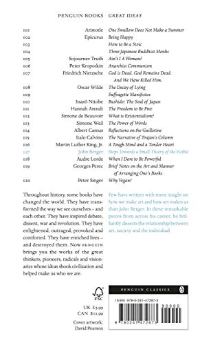 Steps Towards a Small Theory of the Visible: John Berger