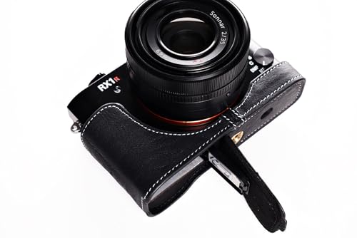 Étui Sony RX1R II cuir véritable pour protéger et améliorer la prise en main