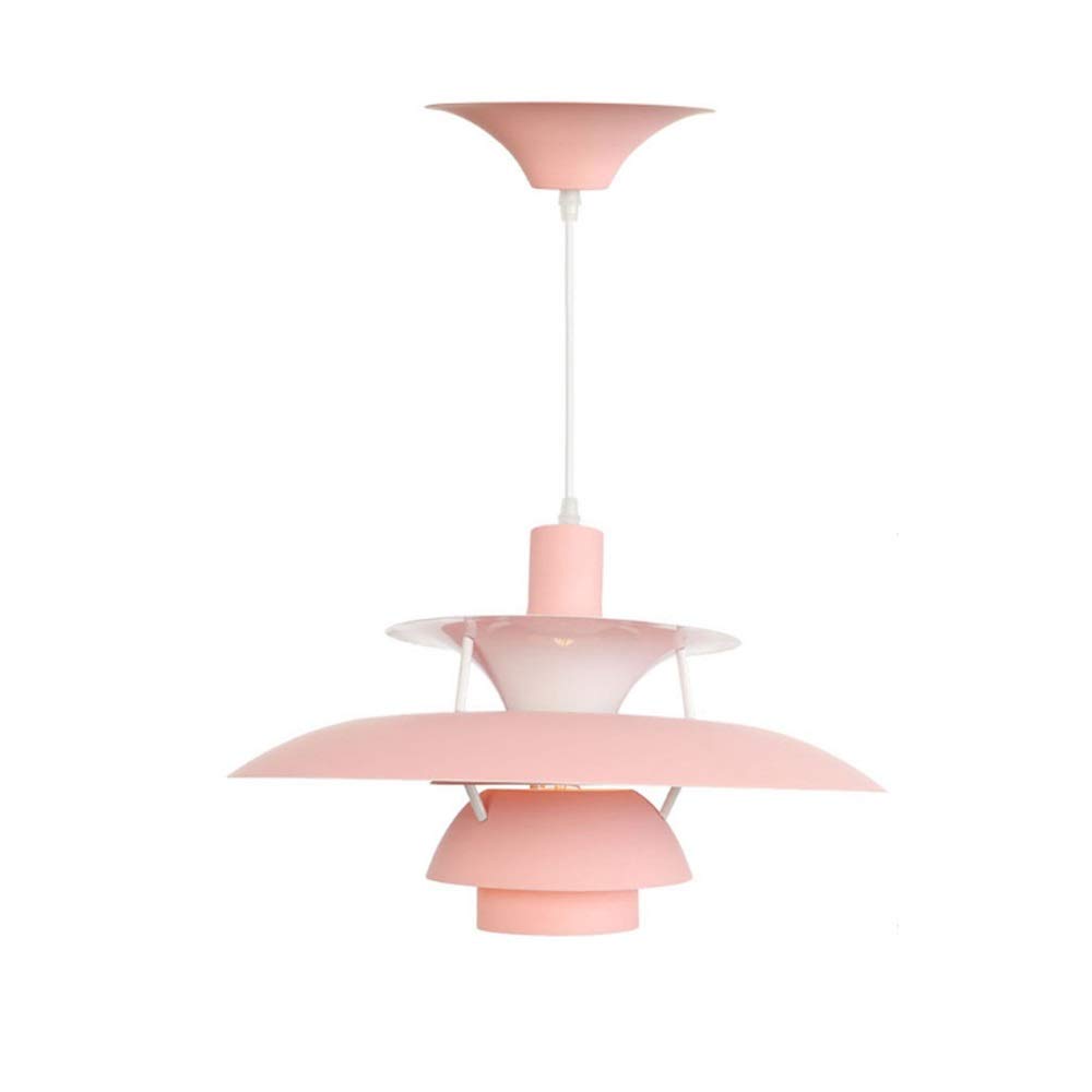 Lustre industriel nordique en aluminium E27 pour l'éclairage de salle à manger et salon moderne