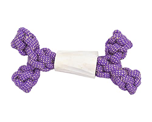Crazy Tails Dog Chew Rope Toy For All Puppy Breeds Toys For Teething Small Dogs-Braided Bone With Bone #TOP9