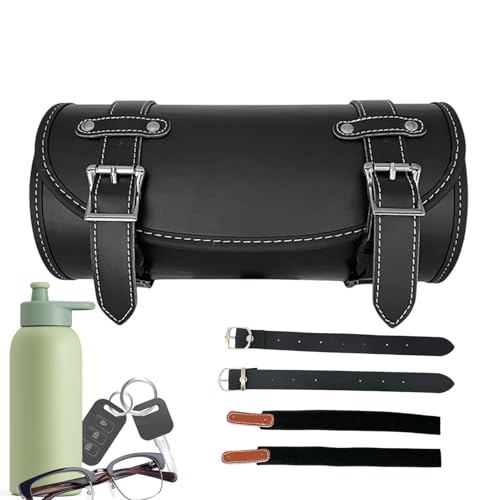 Générique Sac Arrière pour Moto - Organisateur de Guidon et Sac à Outils pour Moto - Étui Étanche De Stockage pour Accessoires Scooter Électrique Et Cyclisme