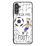 Coque Silicone jpeux Pas J'Ai Foot Galaxy A14 4G 5G Sport Comique Blanc Humoristique Humour de Protection Telephone Pas Cher pour Samsung