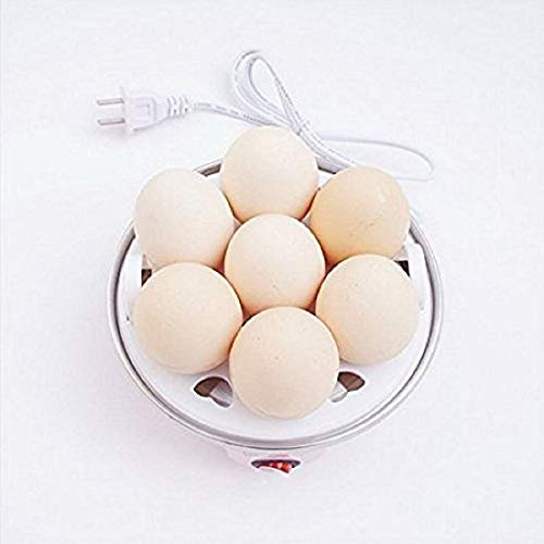 J-Jati Egg Boiler, Electric Egg Boiler, Soft, Medium, Or Hard Boiled Eggs, Measuring Cup Included, Steamer Boiler 7 Hard Egg Capacity, Automatic Shut Off, White #TOP6