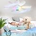 Imagen de Fruusv Ceiling Fans with Lights and Remote
