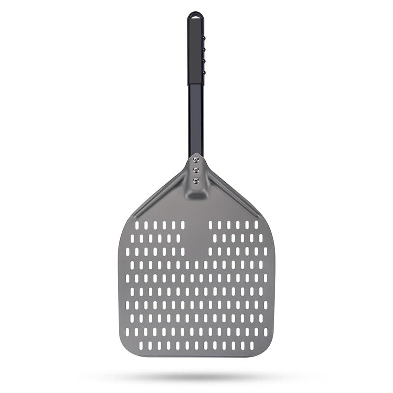 Pelle à pizza en aluminium pour enfourner sans risquer de vous brûler