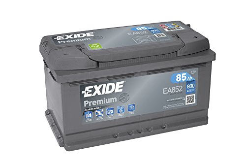 EXIDE EA852 Premium Starterbatterie 85Ah 12V 800A B13 DIN/ISO LB4