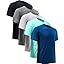 5 Pack Negro, Gris Oscuro, Gris Claro, Azul Oscuro, Aguamarina