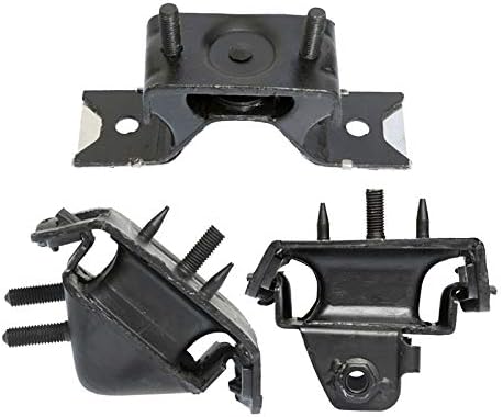 K0853 Engine Motor & Transmission Mount Kit 3PCS Compatible with Fits 2002-2005 Ford Explorer 4.0L 4.6L 4WD | A5295 A5296 A5298