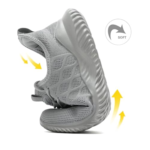 Mens Walking Shoes Running Tennis Sneakers Mesh Casual Sports Breathable Shoes3