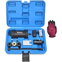 Fuel Injector Removal Tool, Injector Seal Replace Install Kit, compatible con BMW N14 N18 N20 N26 N47 N53 N54 N55 N57 N63 S63 B38 B48 B58 with Extended Slide Hammer Screws