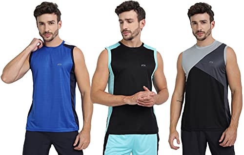 Image of FTX Men's Solid Regular Fit T-Shirt