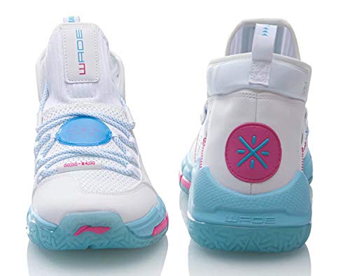 Li-Ning Wade All Day On Court Men Basketball Shoes Lining Cushion Wearable Professional Sport Shoes Sneakers White Abpr077-1H Us 9.5 #TOP3