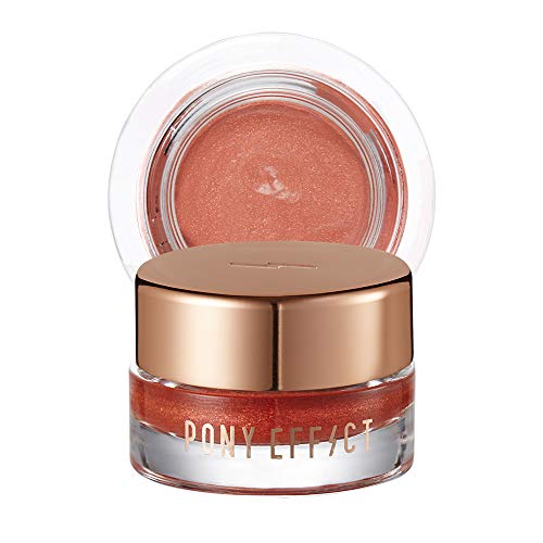 PONY EFFECT Unlimited Cream Shadow | #Beloved | Smooth And Glittery Cream Eyeshadow| K-beauty