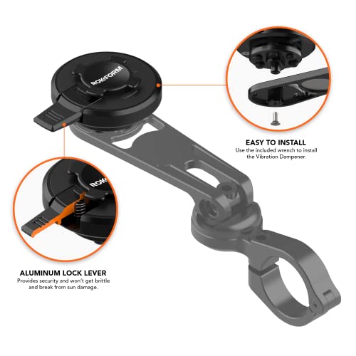 Rokform – Motorcycle Mount Vibration Dampener V1, Specially Designed Motorcycle Handlebar, Perch & Stem Phone Mounts Purchased Before 2023, For Iphone & Samsung Twist Lock Cases, Version 1 #TOP2