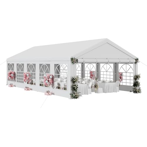 DWVO 16x32 ft Outdoor Heavy Duty Party Tent Wedding Event...