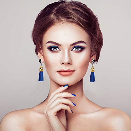 Diyasy Keychain Tassels,100 Pcs Bulk Leather Tassels For Jewelry Making Colored Tassel Pendant For Keychain Accessories Craft And Earrings Bracelets Making 25 Colors #TOP6