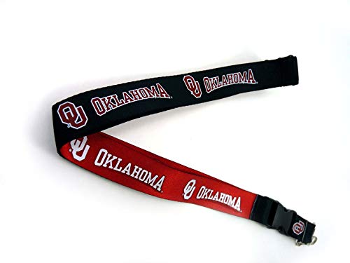 NCAA Oklahoma Sooners Reversible Team Lanyard