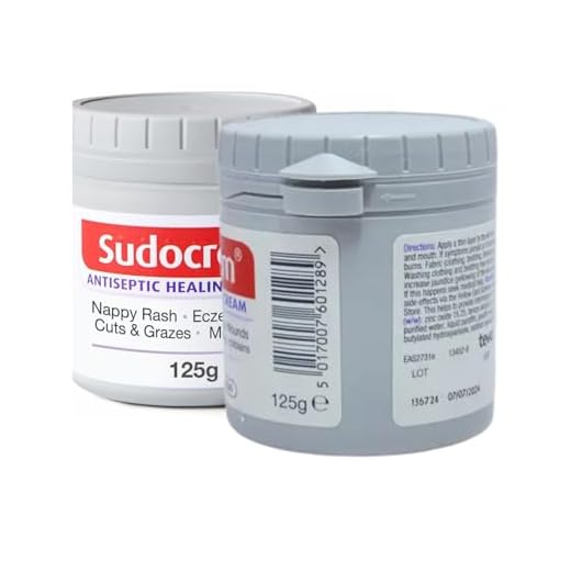 Antiséptico para piel sensible – Protege contra la dermatitis del pañal, Apto para bebés y adultos – 125g Crema protectora de la piel repelente al agua con protector cutáneo de zinc (125G)