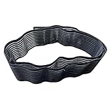 Deevoka 胸圧縮バンド胸スタビライザーバンド女性用通気性弾性チェストベルトランニングライディング用, ブラック