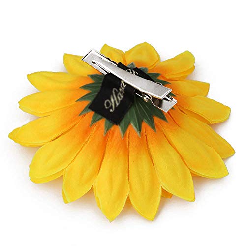 10 Pcs 4" Hair Clips Artificial Sunflower Alligator Hair Clip Hairpin Holiday Beach Hair Barrette Headpiece Hair Accessories for Women and Girls image 5