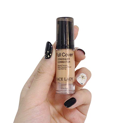 Face Primer Makeup(3Pcs) & Full Cover Concealer(3Pcs) Women Makeup Set, Smooth Creamy Cosmetic Perfectly Cover Face Body Blemishes,Tattoos,Brown Spots,Eye Circles #TOP7