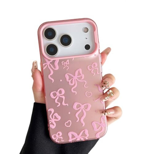 ZTOFERA Cute Pink Case for iPhone 18 Pro/iPhone 17 Pro,Bowknot by ZTOFERA - Used condition - US$7.66