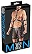 Svenjoyment Bondage Herren Harness und Pants, Schwarz, L