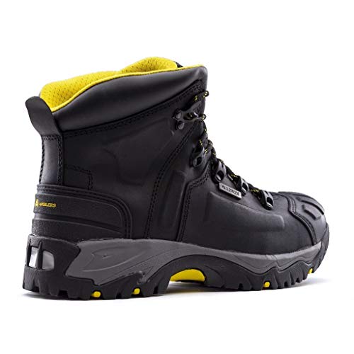 Unisex AS803 Waterproof Wide Fit Safety Boot Black Size UK 12 EU 473