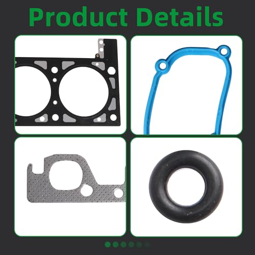 Image of Head Gasket Set Fits for Jeep Wrangler 3.8L 2007 2008 2009 2010 2011,HGB1168 HS26326PT HS54740 MA-9761234927(45pcs)