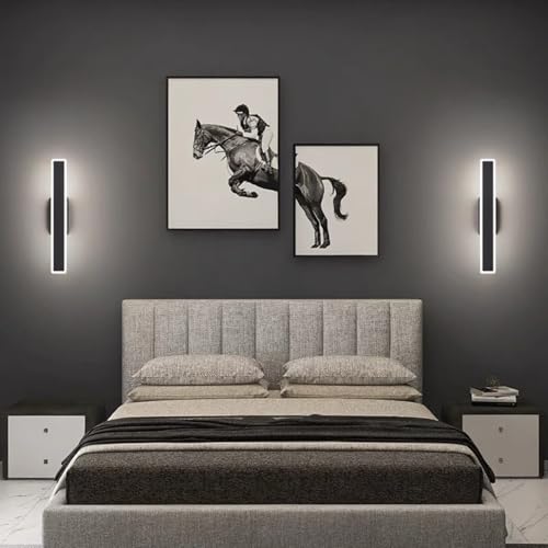 Lámparas de pared modernas con luces LED interiores acrílico 7