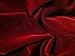 1 X RED Velvet Fabric 45" By the Yard