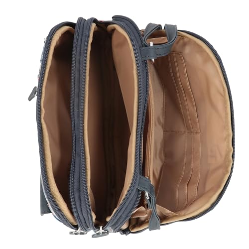 Image of MultiSac Zippy Triple Compartment Crossbody Bag