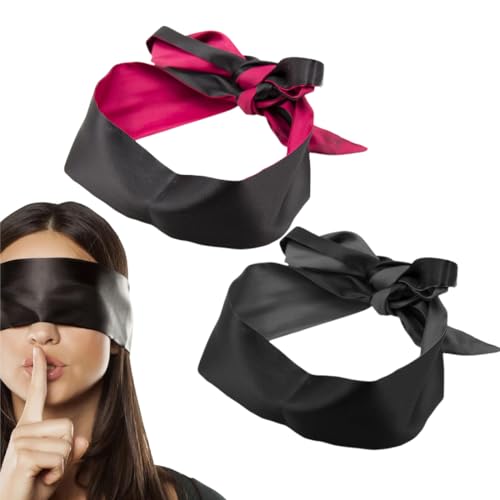 2 Pièces Bandeau Yeux Nuit pour Jeux Adultes, Bandeau yeux sommeil,bandeau yeux sexy,Bandeau Yeux,Bandeau Oeil, De Sommeil pour Adulte, pour Les Adultes...