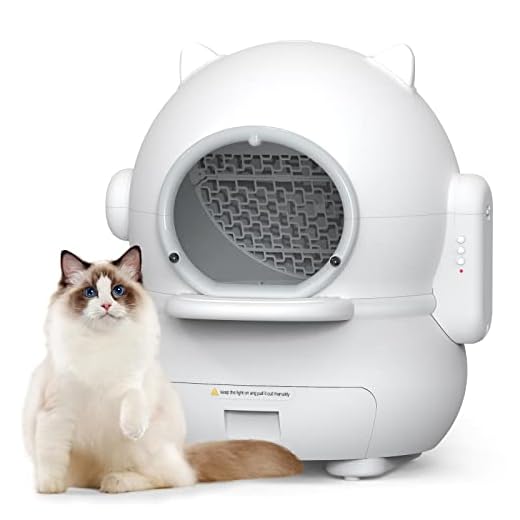 Self-Cleaning Cat Litter Box,Automatic Litter Box for Multiple of Cats，One-Touch Intelligent Safety cat Litter Box Easy to Clean.