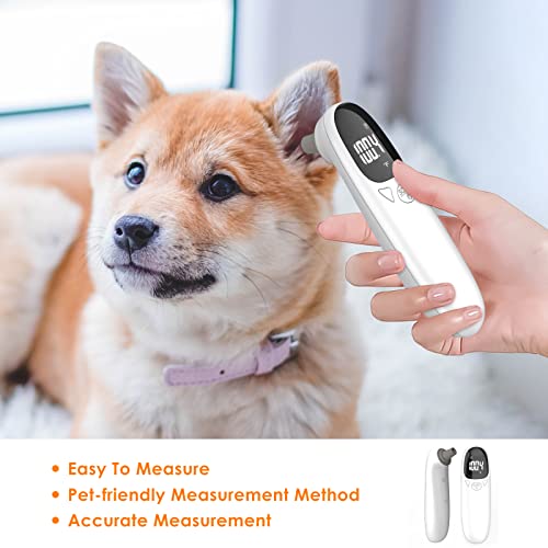 Starsum Pet Infrared Ear Thermometer For Dogs And Cats, Rechargeable Version, Ear Modes Accurately Measures Pet Temperature, ℃/℉ Easy Switching #TOP1