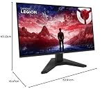 Lenovo Legion R24s - Wyświetlacz 23,8'' (FHD, IPS, 144 Hz, 1 ms, HDMI+DP, Kabel DP) - Czarny (New)