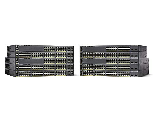 Catalyst WS-C2960X-24TS-L GigE, 4 x 1G SFP, LAN Base Cisco Excess (Renewed)