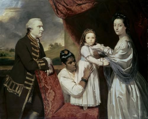 Pintura de lienzo vintage Tysoe Saul Hancock de Joshua Reynolds (60x90cm) para pared