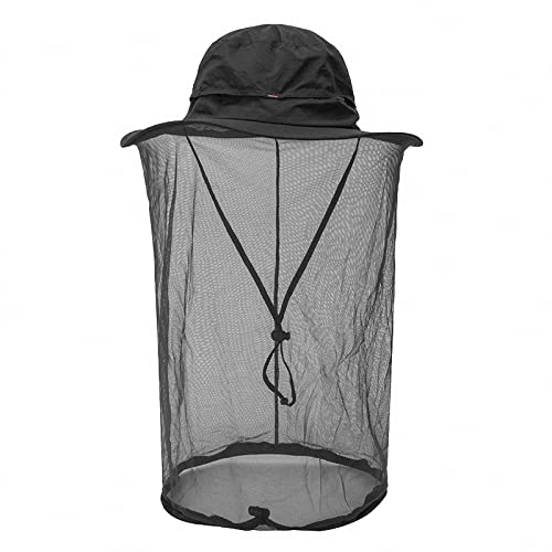 MAOTN Chapeau de Maille de Protection Solaire d'été, Chapeau de Seau de pêcheur de moustiquaire Apiculture de pêche, Chapeau de Soleil de Voile de Visage de Large Bord Hommes,Style8,58 Cover