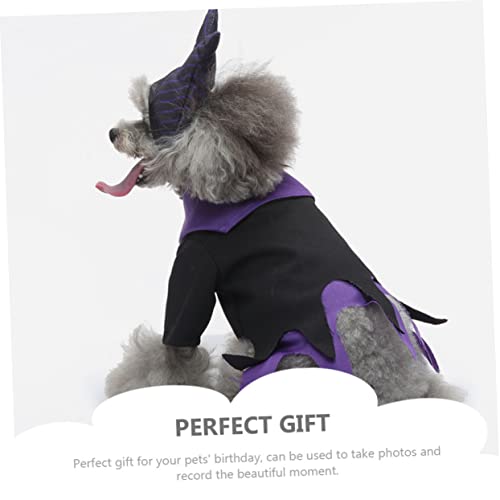 Disfraz de Bruja para Perro Talla S POPETPOP miniatura 4