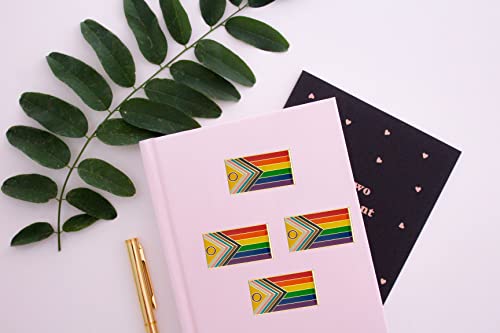 Image of Pack 3PCS /5PCS /10PCS Progress Pride Lapel Pins Brooches Badges