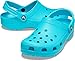Crocs unisex adult Men's and Women's Classic (Retired Colors) Clog, Digital Aqua, 8 Women 6 Men US