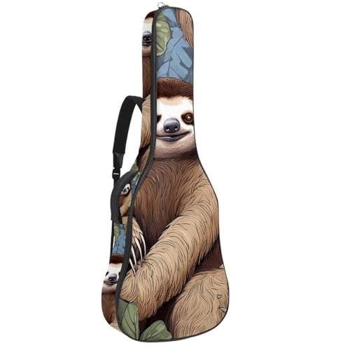 Sac pour guitare acoustique étanche à motif mignon pour transporter votre musique au quotidien