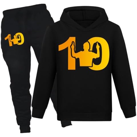 NO.10 Kids Football Kit Tracksuit Set Cover