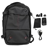 Plecak Próżniowy, Duża Próżniowa Kompresja Water Water Water Worka Laptop, Oxford Cloth, TPU Fabric, Multi-Senario Travel College Business Turping (GREY)