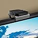 RCA Streaming Player Flat TV Mount – Easily Mount Streaming Box to Your TV; Fits Most Flat TVs; No Assembly Required, Black