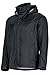 Marmot Men's PreCip Lightweight Waterproof Rain Jacket, Jet Black, Large