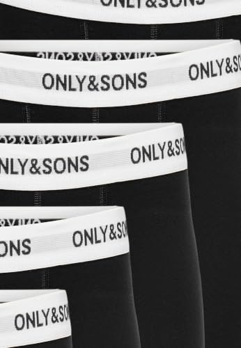 Bóxer hombre pack de 7 Only & Sons Onsfitz de color negro 6