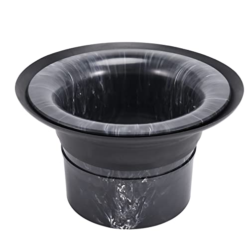 Yuemsh Drum Enhancer Port Insert Enhancement Hole Protector VerstäRker Kick Booster mit Schutzaufkleber B